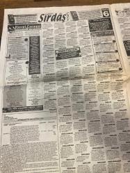ŞOK GAZETESİ DOĞUM GÜNÜ HEDİYESİ - 26 EKİM 2010 - TAM TAKIM 12 SAYFADIR -Ali Babacan-Gülşah Türk Süreyya-Mustafa Alabora-Cüneyt Arkın-Kenan İmirzalioğlu-Tuğçe Tayfur-Demet Akalın-Almeda Abazi-Nurgül Yeşilçay-Cem Özer-Ece Sükan-Nejat İşler-Şahan Gökbakar-Berrak Tüzünataç-Bengü-Pınar Eliçe-Gülşen-Tarkan-Berat Tüzünataç-Kenan Karaman-Ceyda Düvenci-Mahmut Hızır-Yunus-Özlem Alarağuz-Kaan Özbek-Hasan Parkan-Mehmet Akbaba-Semra Özal Eyvallah Babacan-Vay vay vay affa bak-Edison kıskandı-Hayata bağlandılar-Türkiye Cemaat Cumhuriyeti-Şahan’ı hazmetti-Bu dizinin yeri benim için çok başka-Derin dekolteye ‘Bakan’ ayarı-Tarkan’ın mega sevinci-Canavar hala-Zil zurna yakalandı-Sır ölüm-Malkoçoğlu Ezel’e çaktı-Bebek değil göbek-Hayrola Demet bu ne hal-Köylü kızı olmak istiyor-Bengü’yü duygulandıran hediye-Canım yanıyor-Garibanın pirzolası geri dönüyor-Tecavüz festivalde Fırçalı Mesut-Yorum Kenar