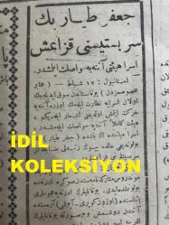 Osmanlıca Yeni Turan Gazetesi, Orijinal Dönem Basım - 18 Şubat 1923 - Sayı: 94 - Hicri: 2 Recep 1341 - Rumi: 18 Şubat 1339 - Ankara Muhabirimizden..: Fevkalade Mümessiller İsmet Paşa'yı Münferiden Ziyaret Ettiler. İsmet Paşa Hareket Etti. Cafer Tayyar Bey Serbestiyetini Kazanmış: Üsera Heyeti Atina'ya Muvasalat Eylemiştir - Müttefikin Fevkalade Komiserleri İsmet Paşa'yı Münferiden Ziyaret Eylediler: Baş Murahhasımız İsmet Paşa Ankara İle Temastan Sonra Sulh Anlaşılır Dedi - Müttefikin Komiserleri Ve Yeni Talimat: Bugün Mühim Talimat Aldılar - Muazzam İktisat Kongresi Dün Mutantan Bir Surette Gazi Reisimiz Tarafından Küşat Edildi. Kars Fatihi Kazım Karabekir Paşa Dahi Kongrede Manisamız Namına Hazır Bulundular. Rus Sefiri 