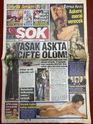 ŞOK GAZETESİ DOĞUM GÜNÜ HEDİYESİ - 26 ŞUBAT 2010 - TAM TAKIM 12 SAYFADIR -Berna Arıcı-Doktor Figen Ökten-Alişan-Demet Akalın-Tatiana Marinescu-Ceyda Düvenci-Kenan Doğulu-Gökhan Dal-Hüseyin E.-Hakan-Kenan Doğulu-Zeynel A.-Ece Gürsel-İsmail Tunçbilek-Hadise-Muazzez Ersoy-Stelyo Pipis-Abdullah Gül-Recep Tayyip Erdoğan-İlker Başbuğ-İhsan Doğramacı-Gülşen Bubikoğlu-Hulusi Tunca-Ziynet Sall-Kaan Özbek-Benguç Özerdem-ŞOK-Yasak Aşkta Çifte Ölüm-Askerin moralini Berna Arıcı verecek-İntihar mı etti öldürüldü mü-Mahallenin delikanlıları namus kurtardı-Kıvrımlı kadın kafayı bulduruyor-Semti delikanlıları namusunu kurtardı-Hamile kadına ayrılık bıçağı-Bunalıma giren pazarcı intihar etti-Eşek eti yedirmenin bedeli 11 bin TL-Çankaya yüzleri güldürdü-Aman nazar değmesin-Kur’an kursları rekora koşuyor-İŞKUR umut kapısı oldu-Sana da yuh olsun-Hem göze hem kulağa-Yüzleri güldürdü-Yasak aşktan hayırlı bir iş-Gülü çifti terk etti-Patlıcan oturtma hımmm bayılırım-N.Hikmet ve M.Akif’in heykelleri kayboldu-Ün