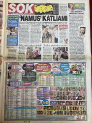 ŞOK GAZETESİ DOĞUM GÜNÜ HEDİYESİ - 6 HAZİRAN 2006 - TAM TAKIM 12 SAYFADIR -Erol Köse-Gökhan-Atıl Ural-Hakan Ural-Memati-Aliye-Özgün-Sabri Sarıoğlu-Keremcem-Yasemin Ergene-Paul McCartney-Heather Mills-Burcu Ayan-Haluk Ulusoy-Marco Aurelio-Emerson-Tolga Zengin-Bobo-Roberts-Hingis-Hüseyin Öztürk-Serenay Sarıkaya-Sabriye Sabancı-Fatma Şahin-Kılıçdaroğlu-Tuba Ünsal-Yavuz Seçkin-Serhat Tekin-Mehmet Ali Erbil-Şafak Karaman-Merve Sevi-Haluk Ulusoy-Hülya Avşar-Uğur Dündar-Antalya alev alev-Kılavuzu Köse olanın-Mevlit hurafe-Gençler azıyor kürtaj patlıyor-Film gibi firar-Namus katliamı-Cinselliğin olmadığı bir aşk yaşayabilirim-McCartney’ye porno şoku-Aurelio’dan daha iyisi var-Antalya alev alev-En kral hizmet-Suyu gören haber versin-Kavrucu sıcağa yağmur molası-Mevlit hurafe-Brezilya’da 15 bin şehvetli dansçı sahne aldı-Mankenler kraliçesi Bodrum’da seçilecek-Hassas Armani erkekliğini hatırlattı-Deccal doğdu mu-Cinselliğin olmadığı bir aşk yaşayabilirim-Bingöl’de hain saldırı 1 şehit-Ecstasy gü
