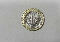 2024 YILI ERÖR (HATALI) BASKI 1 TL ÇİL KONDİSYONDA