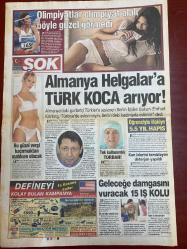 ŞOK GAZETESİ DOĞUM GÜNÜ HEDİYESİ - 7 KASIM  2008 - TAM TAKIM 10 SAYFADIR -Abdurrahman Dilipak-Müjde Ar-Ayşen Kayacı-Tuğba Özay-Hilmi Güler-Hüseyin Üzmez-Alessandra Alores-Süreyya Yalçın-Önder Bekensir-Nadide Sultan-Demet Akalın-Selin İmer-Hande Yener-Polat Labar-Oksan Bayazıt-Ayla Köroğlu-Dr. Alp Sırman-Hüseyin Üzmez-Hilmi Güler-Berna-Serdar Ortaç-Paris Hilton-Mahsun Kırmızıgül-Hatice Şendil-Necati Şaşmaz-Ajda Pekkan-Demet Evgar-Okan Bayülgen-Eysan Atalay-Zafer Ergin-Serkan Demir Alınorak-Reha Muhtar-Hüseyin Avuç-Mustafa Arık-Tevfik Diker-Vahşi Batı’yı geçtik-Bunlar Pornocu Değil mi-Tuğba Özay Veda Ediyor-Almanya Helgalar’a Türk Koca Arıyor-Krizede Kan Ağlayan Esnaf Dev Gemilerle Ohhh Dedi-Bedenleri Çıplak Eylem Çiçek Açan Kadınlar-Avucumuzu Yalayın-Bir Kadın Oturdu-Servet’te Kaldım Yatağına Girmedim-Kavga Büyüyor-Evliliği Askıya Aldılar-Kocası Nadide’yi Yakın Arkadaşıyla Aldatmış-Rezalet Çıkardı-Güvensiz Bir Ortamda Yaşamaktan Bıktım-Onunla Da Olmuyor Onsuz Da-Mantığım Farklı Yüreğim