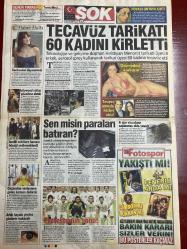 ŞOK GAZETESİ DOĞUM GÜNÜ HEDİYESİ - 25 HAZİRAN 2009 - TAM TAKIM 12 SAYFADIR -Aysun Kayacı-Kama-Serdar Ortaç-Ayşe Arman-Hülya Avşar-Gülsüm Saraçoğlu-Ferda Payla-Hollywood yıldızı Drew Barrymore-Sarah Jessica Parker-Jesse Katz-Freddy Pfister-Gizem-Arda Turan-Gökhan Gönül-Aziz Yıldırım-Adnan Polat-Sarah Jessica Parker-Hilmi Güler-Recep Arslan-Hakan Kutlu-Mustafa Arık-Fırat Albayram-Suat Gökhan-Suat Arslanboğa-Patrona Dua Edin Zammı Unutun-Çifte Rekortmen-Eyvah İstanbul’daki Genelevler Kapatılıyor-Tecavüz Tarikatı 60 Kadını Kirletti-Protestonun Sonu-Fahişelik Tarihi-Tasiyici Anneyle Kızleri Oldu-Zevkin Kitabını Okumaya Başlayın-Güzeller Kemer’e Çıkarma Yaptı-Benim İçin Seks Aşk Demektir-Dövmelerden Korkuyor-Hollywood Yıldızı Gözaltına Alındı-Fırçalı Yorum karikatürü.-kemeri güzeller bastı-kariyeri için öldü-küçük kadınlar dizisi-Nil karaibrahimgil-Alişan-Balkonda çığlık attı fuhuştan yakalandı-Hülya avşar-Başak Can-Kurtları kim yaptı-Kurtlar vadisi dizisi-İbo Şov-Ozan Orhon-Rahat bir emekli