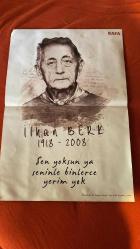 KAFABİ DÜNYA  Dergi Burhan Altıntop ve  İlhan Berk POSTER (33X48 CM)