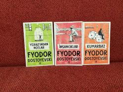 İnsancıklar - Yeraltından Notlar - Kumarbaz ( 3 Kitap )