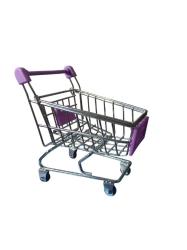 metal dekoratif mini market arabası & 12 x 10