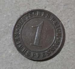ALMANYA 1931 1 PFENNIG