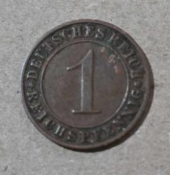ALMANYA 1929 1 PFENNIG