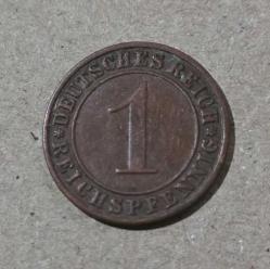 ALMANYA 1936 1 PFENNIG