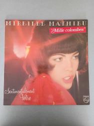 MIREILLE MATHIEU - SENTIMENTALEMENT VOTRE - MILLE COLOMBES - LP - PLAK