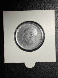 1964 YILI MADENİ 1 TÜRK LİRASI ÇÇT TCM 4236