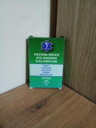 Hastane Öncesi Acil Bakımda İlaç Kartları EMA TIP KİTABEVİ