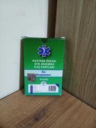 Hastane Öncesi Acil Bakımda İlaç Kartları EMA TIP KİTABEVİ