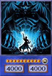 Yugioh Obelisk Anime Kart