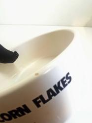 Kellogg's  70. Yıl Dönümü Porselen Kase 1993 - Kellogg's Corn Flakes - 70th Anniversary
