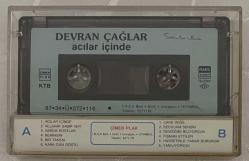 Devran Çağlar Acılar İçinde Kaset (Orijinal Dönem Kağıt Baskı Kaset)