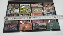 KOLEKSİYON JİLET LOTU (1930-1970 ARASI )TÜRKİYE DE  VAROLAN TÜM MARKALAR 473