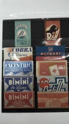 KOLEKSİYON JİLET LOTU (1930-1970 ARASI )TÜRKİYE DE  VAROLAN TÜM MARKALAR 488