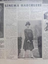 Şehir Gazetesi - 11 Şubat 1961 - sarışın bomba Marilyn Monroe'ya nazar mı değdi - Marilyn Monroe'nun cazip bir pozu fotoğraf - Michele Morgan neşesine kavuştu fotoğraf - İstanbul Belediyesi şehir tiyatroları Tepebaşı Tiyatrosu Bu melek satılık değil - yeni tiyatro iki efendinin uşağı - lütfen dokunmayın oyunu yazan Haldun Taner - hacıyatmaz oyunu yazan Cevat Fehmi Başkut - büyük çınar oyunu yazan Hüseyin Batuhan - zehirli aşk yazan Noran Lofts - sinema haberleri - Grace Kelly'nin hamile olduğu söyleniyor - Sophia Loren'in filmi mesele oldu - Billy Wilder senenin rejisörü seçildi - gurbet şarkısı yazan Ertan Nallayıcı yazı dizisi - burç falınız - İstanbul'da sinema ve tiyatro programı - İstanbul Ankara Radyosu programı - lüzumlu telefonlar - harp okulunu tenkil konusu - Türkiye askeri kuvvetlerinden 8. Topçu tümeni kumandanı Üsteğmen Şerafettin Rızan kurs öğretmenlerinden yüzbaşı J. H. Patterson'dan bir motor hakkında malumat alıyor fotoğraf - Fransa'nın 1960 sinema palmaresi hazır