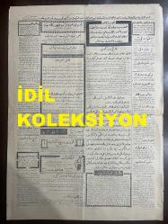 Osmanlıca Cumhuriyet Gazetesi, Orijinal Dönem Basım - 11 Mayıs 1926 - Sayı: 721 - Hicri: 27 Şevval 1344 - Türkiye İle ingiltere Arasında Akdedilecek Muahedenameyi Irak Hükümeti De İmzalayacak - Hariciye Encümeninde Dün Tevfik Rüştü Bey'in Huzuruyla Mühim Bir İctima Akdedildi - Gazi Paşa'nın Seyahati: Dün Mersin'e Muvasalat Buyurdular - 926 Bütçesi Cumartesi Müzakerede - İngiltere'de Grev Ve Karışıklık Devam Ediyor - Ankara -Berlin-Moskova İttihadına Doğru: Türkiye-Almanya Dostluk Muahedesi Mi? - Taksim'de Heykel: Taksim Meydanı Tevsi Edilecek Ve Gazi'nin Muazzam Bir Heykeli Rekz Olunacak - Halk Şarkıları: Halk Şarkılarını Toplamak Ve Nağmeleri Tesbit Etmek İçin Anadolu'ya Heyet Gidecek - İki Yeni Tayyaremiz: İzmir'de İki Tayyaremize İsim Konma Merasiminde Parlak Tezahürat - Kimler Mübadildir? 1912'den Sonra İstanbul'a Gelenlerin Hepsi Mübadil Değil Mi? - Evrak-ı Nakdiye Komisyonunun Dünkü İctimaı: Bir, Beş Ve On Liralık Evrak-ı Nakdiyede Gazi Paşa'nın Resimleri Bulunacaktır