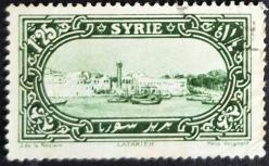+++ RF SURİYE LAZKİYE LİMANI     1925    - DAMGALI