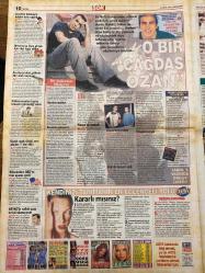 ŞOK GAZETESİ DOĞUM GÜNÜ HEDİYESİ - 4 EYLÜL 2002 - TAM TAKIM 12 SAYFADIR -Haluk Levent-Nükhet Duru-Müjdat Gezen-Haluk Ergen-Ayşegül Aldinç-Hakan Şükür-İlhan Mansız-Fatih Terim-Lorant-Aziz Yıldırım-Kerem Tunçeri-İbrahim Kutluay-Manço-Yılmaz Morgül-Nazlı Ilıcak-Dolly-Murat Aksu-Abdullah Aslan-Serenay Sarıkaya-Seren Serengil-Ayşegül Yıldız-Müslüm Gürses-Köylü Kız-Mine Kılıçarslan-Gürkan Acar-Ersin Akyıldız-Kenan Korkmaz-Ayşe Korkmaz Müjde-Yazık-Korku-Ben zengin kadınım damadıma mı kaldım-Onu tanıdıkça daha çok seveceksiniz-Nezalet-Yine yeniden milli heyecan-Mazeretimiz yok-Tedbirliyiz-Kader ve hesap günü-O bir çağdaş ozan-Yatak odanızı seks tapınağına çevirin-Dünyaca ünlü Models Türkiye’de-İki dev isim Bodrum’da buluştu-Dilenci değil mübarek borsa simsarı-LPG tüpü bomba gibi patladı-Buna da şükür-Akıllı köpek Dolly 54 kilogram esrar yakalattı