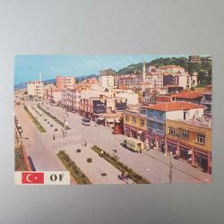 Of Kartpostal / İlçenin Anacaddesi (Atatürk Bulvarı)