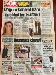 ŞOK GAZETESİ DOĞUM GÜNÜ HEDİYESİ - 21 EYLÜL 2007 - 8 SAYFADIR - FENERBAHÇE İNTER HATIRASI POSTERİ TAM SAYFA - Aykut Oray-Tufan Tufan-Dr. Alip Sırman-Ayla Çolak-Fatma Karabulut-Halil Sezai-Menekşe Çam-Pelin Karahan-Hasan Gül-Bülent Kaplan-Figen B.-Adem G.-Zekeriya K.-Aykut Kocaman Doğum kontrol hapı müebbetten kurtardı-Boşanma cinneti-Paranız nasıl cebinizde kalır-Asgari ücret iftara yetmiyor-Tufan Tufan yaşamak benim için nefes almaktan ibaret sadece-Atıştırmak bir beslenme günahı değildir-Erkekleri tahrik etme yolları-Tutucu erkek nasıl anlaşılır-İnter hatırası