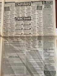 ŞOK GAZETESİ DOĞUM GÜNÜ HEDİYESİ - 21 EYLÜL 2007 - 8 SAYFADIR - FENERBAHÇE İNTER HATIRASI POSTERİ TAM SAYFA - Aykut Oray-Tufan Tufan-Dr. Alip Sırman-Ayla Çolak-Fatma Karabulut-Halil Sezai-Menekşe Çam-Pelin Karahan-Hasan Gül-Bülent Kaplan-Figen B.-Adem G.-Zekeriya K.-Aykut Kocaman Doğum kontrol hapı müebbetten kurtardı-Boşanma cinneti-Paranız nasıl cebinizde kalır-Asgari ücret iftara yetmiyor-Tufan Tufan yaşamak benim için nefes almaktan ibaret sadece-Atıştırmak bir beslenme günahı değildir-Erkekleri tahrik etme yolları-Tutucu erkek nasıl anlaşılır-İnter hatırası