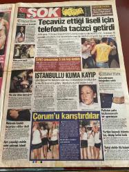 ŞOK GAZETESİ DOĞUM GÜNÜ HEDİYESİ - 10 AĞUSTOS 2009 - TAM TAKIM 12 SAYFADIR -Sedat Yıldırım-Özlem Şengelen-Cübbeli Ahmet Hoca-Halis Ağa-Sapphire-Ebru Şallı-Harun Tan-Bülent Ersoy-Tuğba Özay-Doğuş-Fazıl Say-Hande Yener-Sadettin Erbil-Atiye-Arda Kural-Banu Zorlu-Banu Alkan-Hulusi Tunca-Doğan Hızlan-Ferhat Göçer-Demet Akalın-Ebru Destan-Lider İnanlı-Ahu Paşakay-Lara-Yasemin Allen-Süha Yavuz-Nuriye Karakaş-Ayla Dolak-Dr. Figen Ökten Koca Halis Ağa’yı Züğürt Ağa yaptı-Güle güle kaymakam bey-Al sana estetik-Cübbeli Hoca’dan helal seks tüyoları-Sırrı gülüşünde saklı-Son gözde Grygera-Saçlarınız dökülmesin-Bebekler neden ağlar-Kırışıklıklara karşı kivi-Çabuk makyajın sırları-Çıplak diplomat konsolos oldu-Annesi 13’ünde bekaretini satışa çıkardı-Gündüz dini liderlerle gece hayat kadınlarıyla-Ebru Şallı Harun’a deliler gibi aşığım-Bülent Ersoy’un cildi çabuk sarkar-Arada yastık varmış bu hemşerime hakaret olur-Sabıka kaydı Doğuş’un başını yaktı-Tecavüz ettiği liseli için telefonla tacizci getirdi