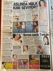 ŞOK GAZETESİ DOĞUM GÜNÜ HEDİYESİ - 26 ŞUBAT 2005 - TAM TAKIM 12 SAYFADIR -Sezen Aksu-Gülben Ergen-Gökhan Özen-Seda Sayan-Umut Akyürek-Okyay Dalgıç-Tarkan-Murat Boz-Hasan Parkan Aslında halk kimi seviyor-Gökhan kokuyor diye Cadillac’ı satıyor-Yollarını ayırdılar-Sırma saçlı Tarkan-Umut’un Bal’ı dünyaya geldi-Artık villanın tek sahibi-Sergi açılışını güzeller yaptı-Uygula çarpılma-Af nasıl işleyecek-Recep Tayyip Erdoğan-Füsun Sayek-Didem Aksu-Gökhan Haniye-Serkan Acar-Hakan Ünsal-Ümit Özat-Fatih Tekke-Nigar Talibova-Gülseren-Hakan Kucan-Sevşu Y.-Şahnaz Yurt-Kenan İmirzalıoğlu-Ayla Dolak-Patricia Black Laf attı hapsi boyladı-Tayyip haklıymış doktorlar acıtıyor-Göğüslerim hariç güzelim-Nazarı bilimsel olarak çözdü-Fener mi tepeledi-Cim-Bom’un solu düştü-Boşlukları doldurun-Cinayet mi işlensin-Beni kimse durduramaz-Ben de soyuldum-İnsan kasabı-Pilavcı mafyası gözlemeci vurdu