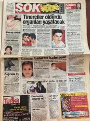 ŞOK GAZETESİ DOĞUM GÜNÜ HEDİYESİ - 26 HAZİRAN 2004 - TAM TAKIM 12 SAYFADIR -Necati Şaşmaz-Polat Alemdar-Hamit Altıntop-Aziz Yıldırım-Pierre Van Hooijdonk-Sergen Yalçın-Serdar Bilgili-Victoria Beckham-Monica Bellucci-Brad Pitt-Ece Gürsel-Burak Kılçık-Fatih Sigorta-Savaş Ay-İbo-Şenol Güneş-Muhammer Güler-Celalettin Cerrah-Bush-Kadiriler-Tarikat şeyhi-Ömer Lütfi Mete-Cüppeli-Hamit Altıntop-Kürşat-Demirören-Del Bosque-Gallardo-Mondragon-Cansın-Victoria-Turdan eminler-Doğan temkinli-Tarikat vadisi-Vadide skandal-Tarikat vadisi-Kurtlar Vadisi-Şehvet gemisi-Tinerciler öldürdü organları yaşatacak-Öğretmenim babam benim-Darbe üstüne darbe-Bush için özel silah-Aşkın kuluyum-Ölmek istemeyen bu haberi okusun-Fener’de son bomba Hamit-Kimler uçağı kimiler de keçileri kaçırdı-Eski sistem dönüyor-Araba çekilişine büyük ilgi-Euro dizele yedirim zam-Psikolojikmiş-100 trilyon harcadı-Monica zam yaptı-Victoria’nın uğuru tutmadı-Ojeli Brad Pitt-Büstünü dikeliğin-Kaplan bunları parçalar-Malatya Aslan oldu-S