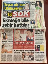ŞOK GAZETESİ DOĞUM GÜNÜ HEDİYESİ - 18 MAYIS 2004 - TAM TAKIM 12 SAYFADIR -Gökdeniz Karadeniz-Ergun Gürsoy-Münir Abi-Ayşe Hatun Önal-Serhat Özcan-Gürbetim Mustafa-Erdal Ak-Yılmaz Erdoğan-Esra Eron-Işın Karaca-Deniz Akkaya-Deniz Akkuş-Rahmi Koç-Hande Ataizi-Yüksel Al-Kadir Başbay-Djalminha-Popescu-Hagi-Yıldıray Baştürk-Mondi-Okan Buruk-Affan Keçeci-Muzaffer Sebatlı-Mehmet Yozgatlı-Van Hooijdonk-Tuncay Şanlı-Ziya Doğan-Nevzat Şakar-Hilal Cebeci-Alex de Souza-Senur Bişen-Abdullah Gül-Sakıp Sabancı-Dilek Sabancı-Rice-Blair-Başbakan Kerim Derviş-Tolga Bakır-Osmaniye Mustafa Güler-Hilal Cebeci-Yüksel Al-Yılmaz Erdoğan-Esra Eron-Deniz Akkaya-Hande Ataizi-Ayşe Hatun Önal-Muzaffer Sebatlı-Popescu-Djalminha-Mondi-Yıldıray Baştürk-Affan Keçeci-Ziya Doğan-Mehmet Yozgatlı-Van Hooijdonk-Tuncay Şanlı-Gökdeniz Karadeniz-Ergun Gürsoy-Alex de Souza-Hilal Cebeci-Münir Abi-Abdullah Gül-Sakıp Sabancı-Dilek Sabancı-Rice-Blair-Başbakan Kerim Derviş-Tolga Bakır-Osmaniye Mustafa Güler-Ekmeğe bile zehir kattılar