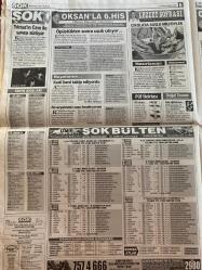 ŞOK GAZETESİ DOĞUM GÜNÜ HEDİYESİ - 22 ARALIK 2006 - TAM TAKIM 12 SAYFADIR -Paula-Türkiye-Murat Aslan-Deniz Akkaya-Murat Aslan-Canan Duru-Ali Erbil-Azra Akın-Tuba Ünsal-Deniz Sarısoy-Mehmet Ali Erbil-Özlem Saraç-Kenan Doğulu-Hakan Peker-Son Gökmen-Yesim Dinçer-Seda Türkmen-Cansu Dere-Hülya Avşar-Mehmet Ali Erbil-Rahşan Gülşan-Hakkı Yükselova-Rukiye Ş.-Sadettin Sarıtaş-Meral Uğur-Erkan Mumcu-Recep Tayyip Erdoğan-Burcu Medya-Ayla Çolak-Oksan Bayazıt-Pamela Anderson-Nostradamus-Kolombiyalı Paula-Türkiye-Kemer’deki çocuk güzellik yarışmasına inceleme-Böyle zorbalık görülmedi-Doktorun şark hizmeti anlayışı-Anne baba ve 2 yavrusu uykuda yanarak can verdi-Kilosu 3.5 YTL’ye kaçak kurban-Dünyanın en ilginç lideriydi-Kırmızı alarm-Sosyal güvenlik reformu erteleniyor-Oksan’la 6.his