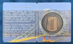 2022 1915 Çanakkale Köprüsü Darphnane Bronz Hatıra Parası