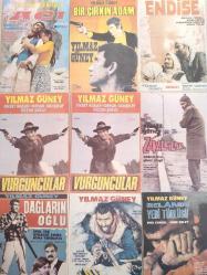 Yılmaz Güney Vakfı Afiş Dizisi'nden 9 adet Yılmaz Güney dönem kartpostalı