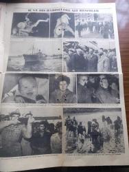 Yeni Sabah Gazetesi - 13 Kasım 1953 - hududu olmayan saygısızlık Başmakale - Esat Mahmut Karakurt büyük heyecanla beklenilen yazılarına yarından sonra başlıyor - Esat Mahmut Karakurt kopenhag'da bir caddede iki genç kızla görüşürken fotoğraf - Eisenhower'in Celal Bayar'a mesajı - güreşte isveç'e dün 5 3 mağlup olduk - Osman Kambur Anderberg mücadelesi fotoğraf - İtalya başvekili Pella Ankara'da - tabip odaları Kongresi dün başladı - TMTF genel idare kurulu Dün toplandı - Şap hastalığı Kongresi - Hitler'in kızkardeşinin itirafları - tiyatro bahisleri Synge Ve Ötesi yazan Sabri Esat Siyavuşgil - karikatür panoraması - kanada'daki uranyum madenleri - Köhler dikiş makineleri - teknik üniversite kürsülerinde dersler vermek üzere İstanbul'a gelen 2 profesör Kempf ve Horn karşılanırken Fotoğrafı - Romanya'da bütün camiler kapatılıyor - Emekli General Tahsin Yazıcının evindeki hırsızlık - müstehcen resimler davası - Avrupa'da Amerikan Kuvvetleri - kur'an-ı Kerim almancaya çevriliyor - Bahailer