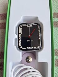 Dt No 1 Watch 7 Akıllı Saat Tam Ekran NFC GPS Takip Bt Arama Aranma Mesaj Okuma Siri Kontrol - Kutu Aparat Tam