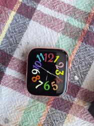 WATCH Akıllı Saat Smart JD77 Konuşma Özellikli ios Android Uyumlu  ilave 4 adet 1 i kullanılmamış kordon hediye