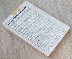 GÜLTEKİN, BÜYÜK TÜRK ROMANI