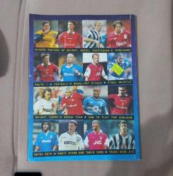 1997 Match Yearbook futbol spor dergisi CANTONA BECKHAM GİGGS GULLİT BERGKAMP GİNOLA SLAVEN BILİÇ
