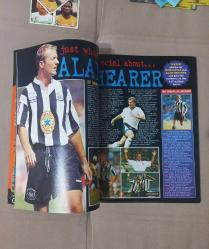 1997 Match Yearbook futbol spor dergisi CANTONA BECKHAM GİGGS GULLİT BERGKAMP GİNOLA SLAVEN BILİÇ
