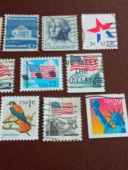 USA - DAMGALI PUL LOTU - (14 ADET)