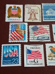 USA - DAMGALI PUL LOTU - (14 ADET)
