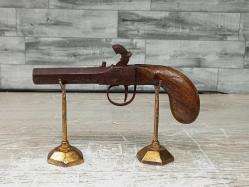 Antika Osmanlı Dönem Ürünü 8 Köşeli Namlu Nadir Piştov