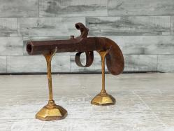 Antika Osmanlı Dönem Ürünü 8 Köşeli Namlu Nadir Piştov