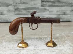 Antika Osmanlı Dönem Ürünü 8 Köşeli Namlu Nadir Piştov