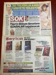 ŞOK GAZETESİ DOĞUM GÜNÜ HEDİYESİ - 10 AĞUSTOS 2005 - TAM TAKIM 12 SAYFADIR -Gamzegül-Güler Sabancı-Seçkin-Pfizer-Lucescu-Eric Gerets-Hasan Şaş-Hakan Şükür-Celal Çapa-Gülşen-Serap Parlak-Fatih Tekke-Appiah-Deniz Fener-Korku Köyü-Geliyor-Bodrum Gençliği Fuhuşa İtiyor-Kader Cezaevinde Kimin Kapatması Oldu-Sakın İçmeyin-Gamzegül Kurtuldu-Ağa Kızı Güler Bize Sahip Çık-Fener On Yıl Daha Şampiyon-Transfer Yapın-Kambur Harekatı-Hakan&İllic Korkuttu-Aman Dikkat-Bodrum Gençleri Fuhuşa Sürüklüyor-Gülşen Off Çektirdi-Aileler Çocuklarına Sahip Çıksın-korku köyü-boks dersi alıp kapkaççı oldu-turiste hırsızlık suçlaması-köprüye makyaj-25 yıllık fiyasko-enerji Bakanı Hilmi Güler-bu bir rekor iddia üzerine bir günde 64 erkekle yattığı-Pam amaya ışık kazası-azer bülbülü titrek şarkıcının borcu-Leyla adalı-hak arenası internet-ihracat 100 milyar $ olacak-eşimde sorun mu var-pahalı keyif pro-benim de artık bir kocam var-kadınlar da fantezi kurar-Melis gider fatoş gelir-Trabzon ders oldu-Papa’yı dinleyen a