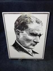 Atatürk seramik . Ege seramik 25x20 cm