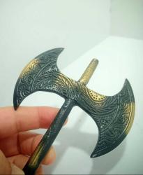 Teber Görselli Masa Üstü Biblo..14 cm x 10 cm.